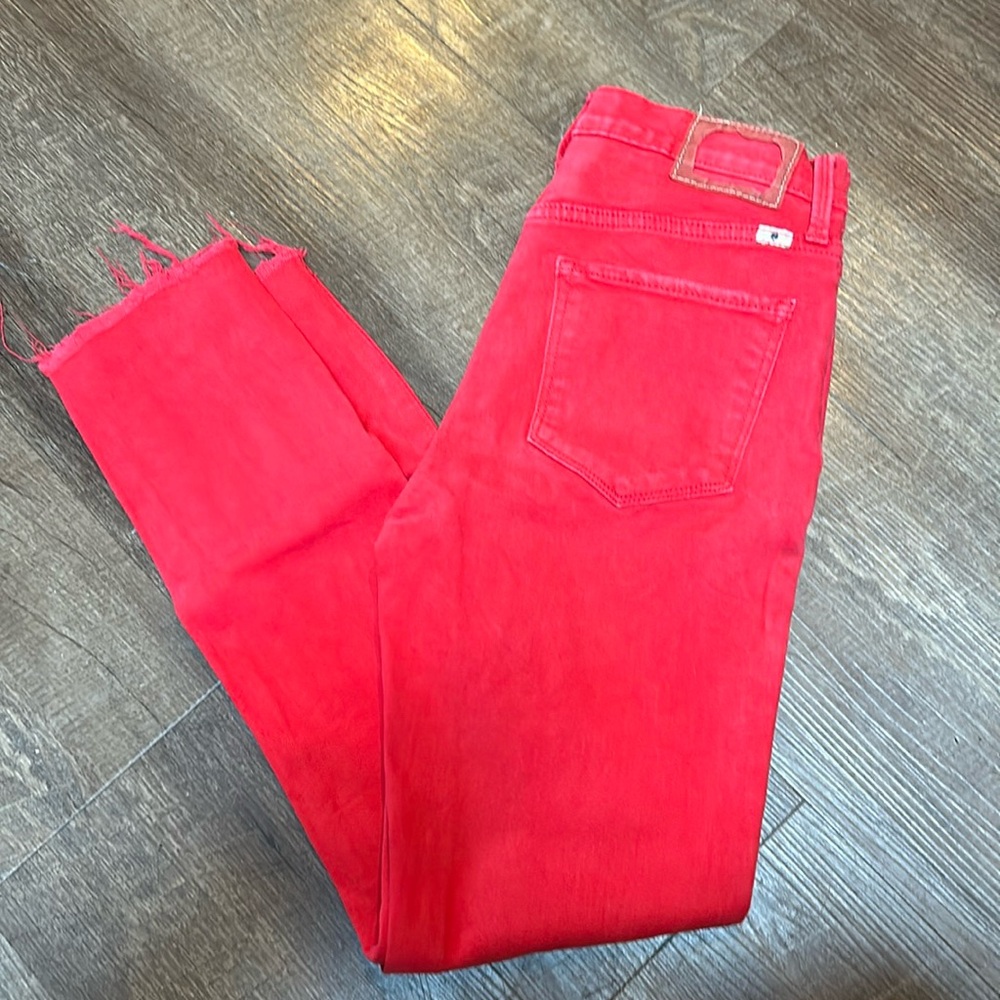 Red Skinny Jeans